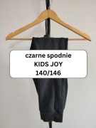 Bawełniane spodnie chłopięce Kids Joy 140/146 czarne