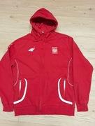 Czerwona bluza z kapturem z kolekcji olimpijskiej LONDON 2012