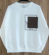 MEGI bluza z czekoladową aplikacją 