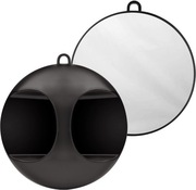 Kurtzy Lekkie Okrągłe Podręczne Lusterko Trzymaj w Ręku lub Zawieś  Ścianie