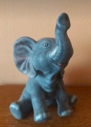 Piękna figurka kolekcjonerska SŁOŃ. Pamiątka z Indii XXw.(6)