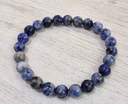 Bransoletka z sodalitu naturalnego kulka 8mm !