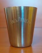 Jack Daniels Kieliszki Kolekcjonerskie Metalowe Turystyczne 20 ml