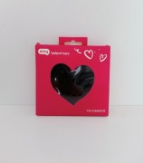 czarne figi damskie marki Eloy z kolekcji Valentines rozmiar XL