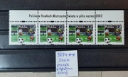 3774**  Polska w finałach MŚ w piłce nożnej 2002, pasek z tytułem emisji