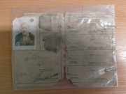 Huta Podgórna kennkarte 1943