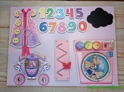 Tablica manipulacyjna edukacyjna sensoryczna.