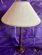 Piękna Duża drewniana Lampa Reprezentacyjna