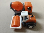 Wader dwa pojazdy betoniarka i walec zabawki auta