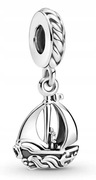 Charms do bransoletki łódka/żaglówka
