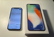 iPhone X 256GB biały Kondycja baterii 100% 