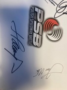 Autografy żużel -  kartka A4 - 2015 - Polish Speedway Battle 