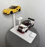 Ekspozytor stojak na modele LEGO SPEED CHAMPION półka na klocki biała