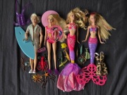 Barbie, Ken - zestaw plażowo-morski 