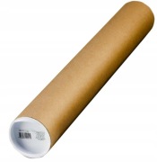 Tuba Kartonowa średnica 80 mm Długość wewnętrzna 55 cm Na rysunki
