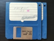 Dyskietki do Amigi (być może kopia gry Fire&Ice)