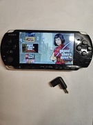 Konsola PSP 3004 | Piano Black | Ładowarka | Karta pamięci