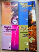 Zestaw - Fizyka i astronomia dla gimnazjum - 1, 2, 3, 4, w świecie materii