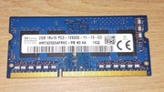 DDR3 2GB 1600MHz CL11 SO-DIMM PC3-12800 SK hynix non-ECC