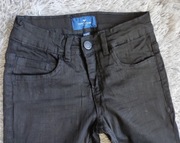 Spodnie jeansowe czarne Tom Tailor r. 134 jak nowe