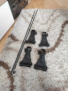 Mocowania stopy bagażnika dachowego Cordoba Ibiza Golf Polo Vento