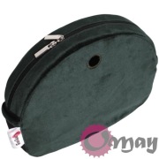Czarny organizer do Obag MOON LIGHT welur Zielony Butelka Velvet wkład OMAY