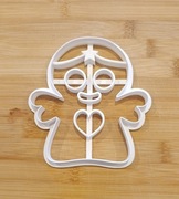 Wykrawacz foremka do pierniczków ciastek aniołek 12x10