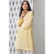 Nowa indyjska tunika M 38 L 40 żółta bawełna Bolly 