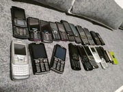 Zestaw telefonów Samsung 22 sztuki retro 