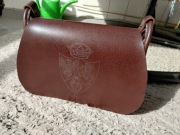 Torba myśliwska , Powstanie Styczniowe,skóra,