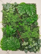 EKRAN ROŚLINY SZTUCZNE PANEL ROŚLINNY PARAWAN 3D SZTUCZNA TRAWA 60X40 CM