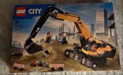 lego city 60420 - zolta koparka 