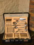 Zestaw Sztućców Hoffner Elegance 72 el. POŁYSK Komplet W Walizce