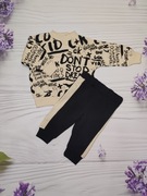 Dresik beżowy z napisami 86