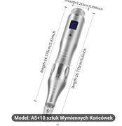 Derma Pen Wireless A5 Bezprzewodowy Urządzenie do Mezoterapii