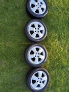 Aluminiowe felgi z oponami 15 4x100