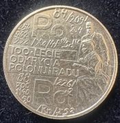 2 złote (1998) - 100-lecie odkrycia radu i polonu