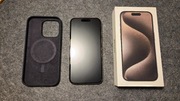APPLE iPhone 15 Pro 5G 128GB – tytan naturalny