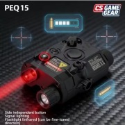 PEQ15 Wielofunkcyjna latarka taktyczna z laserem; do szyny 20mm.