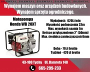 Wynajem MOTOPOMY HONDA WB 20XT