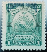 Znaczek pocztowy - Nikaragua - 1895r.