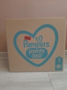 Pieluchomajtki Pampers Pants 360 Rozmiar 3 / 204 sztuki / 6 - 11 kg