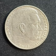 Niemcy 2 marki 1937 srebro 