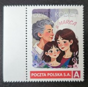 Dzień Kobiet. Mój Znaczek. Arkusz. S3/2025**.
