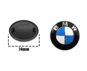 ZNACZEK LOGO TYŁ 74 mm BMW E30 E38 E39 E46 E60 E61 E90 X1 X3 X4 X5 X6 E70