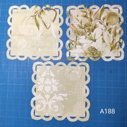 SCRAPKI KRAKÓW kwadratowe serwetki 3 szt. (A188)