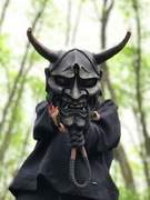 Hannya - ozdoba scienna, duza, ciezka, rekodzielo.