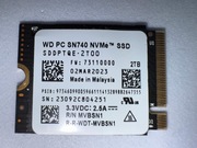 Dysk SSD WD SN740 2TB 2230 do Steam Decka/Rog Ally