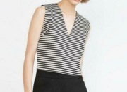 ZARA BLUZKA TOP W PASKI 36 S