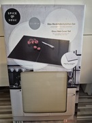 Dwie bardzo duże szklane deski lub osłonki na pomnik nagrobki na kamień 